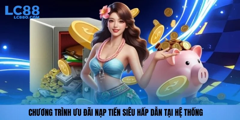 Chương trình ưu đãi nạp tiền siêu hấp dẫn tại hệ thống